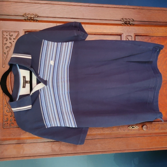 Men's Banana Republic Polo Men's Large Blue - Picture 3 of 6